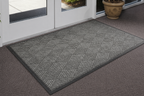 CSC Water Hog Diamond Mat,Absorbent All-Weather Doormat with Non-Slip Rubber Backing, Dirt & Moisture Trapper, Low Profile, Easy Clean