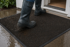 CSC Water Hog Diamond Mat,Absorbent All-Weather Doormat with Non-Slip Rubber Backing, Dirt & Moisture Trapper, Low Profile, Easy Clean