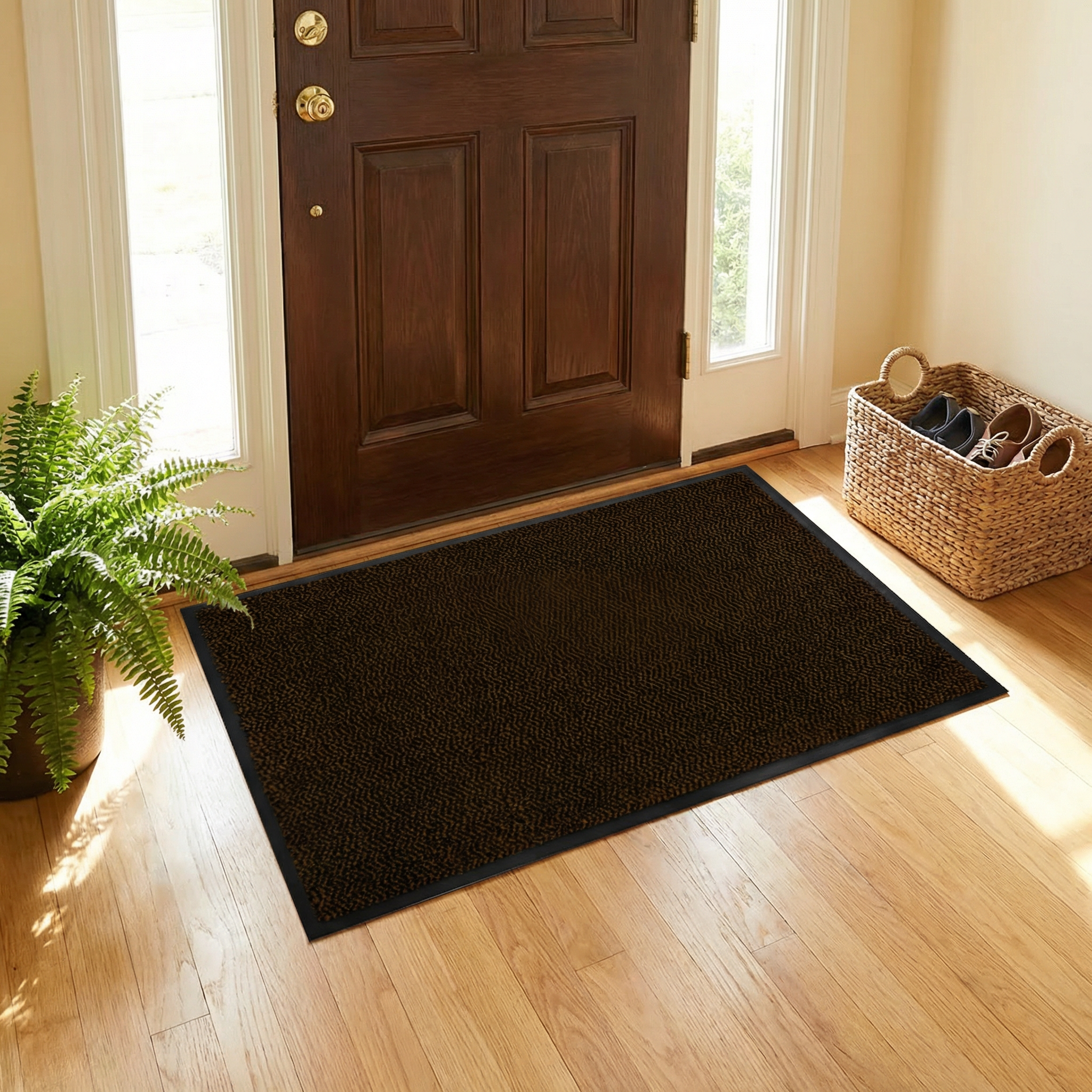 CSC Solution-dyed Nylon, Dust-Trapping Non-Slip Indoor Floor Mat