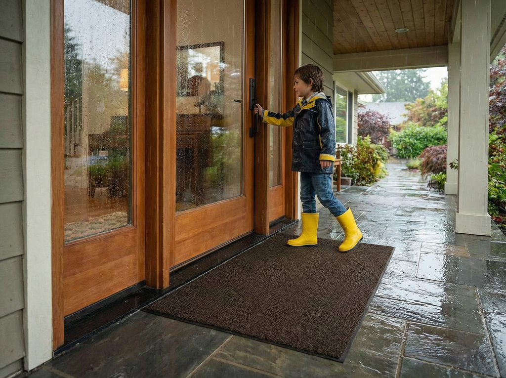 CSC Ultra Strong Mat, Non-Slip Waterproof, Large Door Mat for Indoor Entrance or Business Entryway