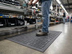 CSC Anti-fatigue Mat Non-Slip Oil-Resistant Nitrile Rubber Mat for Workshop Garage Kitchen