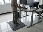CSC Anti-fatigue Mat Non-Slip Oil-Resistant Nitrile Rubber Mat for Workshop Garage Kitchen