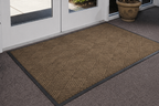 CSC Water Hog Diamond Mat,Absorbent All-Weather Doormat with Non-Slip Rubber Backing, Dirt & Moisture Trapper, Low Profile, Easy Clean